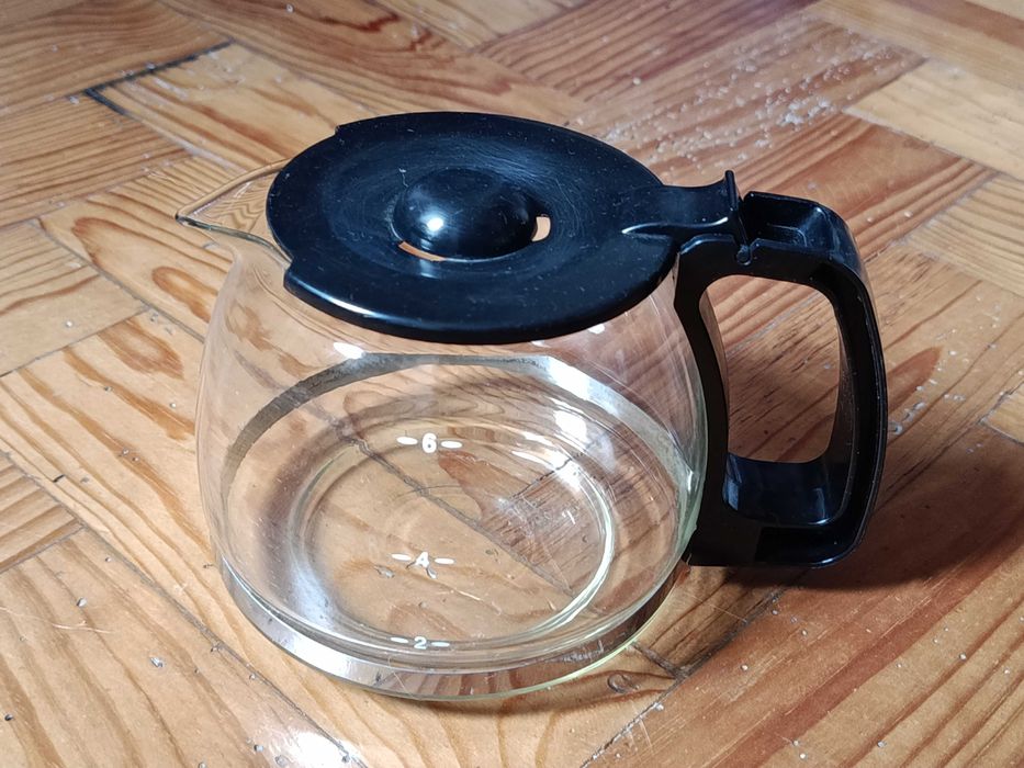Jarro balao pote vidro maquina cafe filtro pequeno