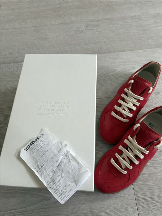 maison margiela GAT czerwone