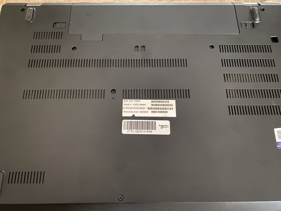 Laptop lenovo thinkpad T580 i7