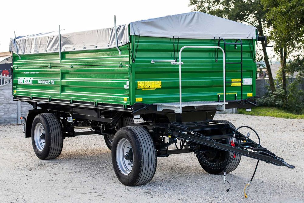 5 Przyczepa Rolnicza HL HW 3 Stronny Wywrot 6011 Ładowność 10 HW 8011