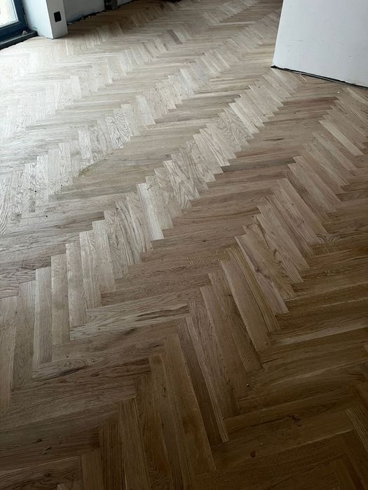 Podłoga lity dąb klepka