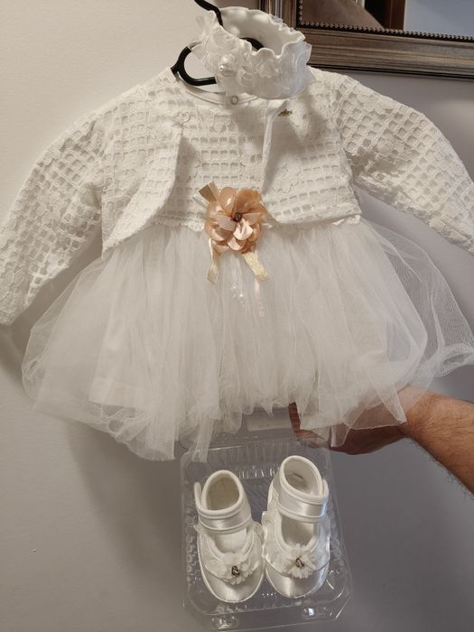 Sukienka +bolerko+ opaska+ buciki