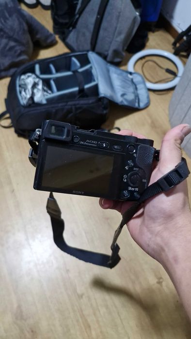 Sony a6000 lente de Kit e Acessórios