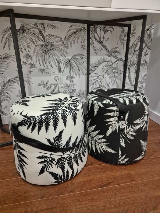 Puff Amadeus novo – Tabouret Chic Feuillage