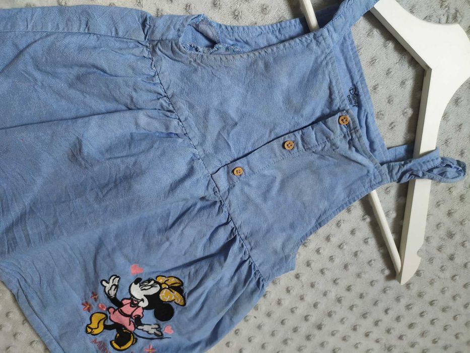 Disney baby 98 sukienka letnia myszka Minnie