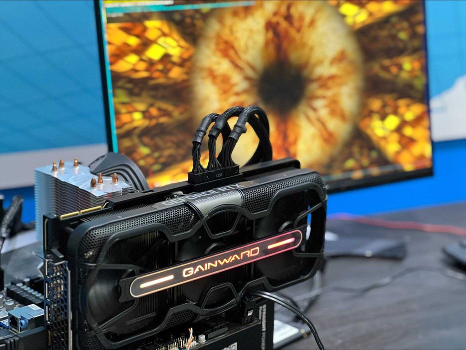 (637$) Видеокарта элитная 24Gb RTX 3090 GAINWARD PHANTOM (+гарантия)