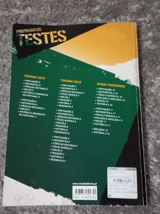 Preparar os testes - Física e Química 11ºano