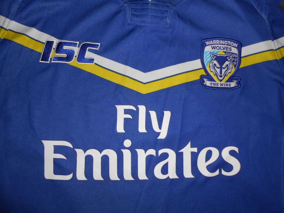Koszulka Rugby ISC Warrington Wolves (M)