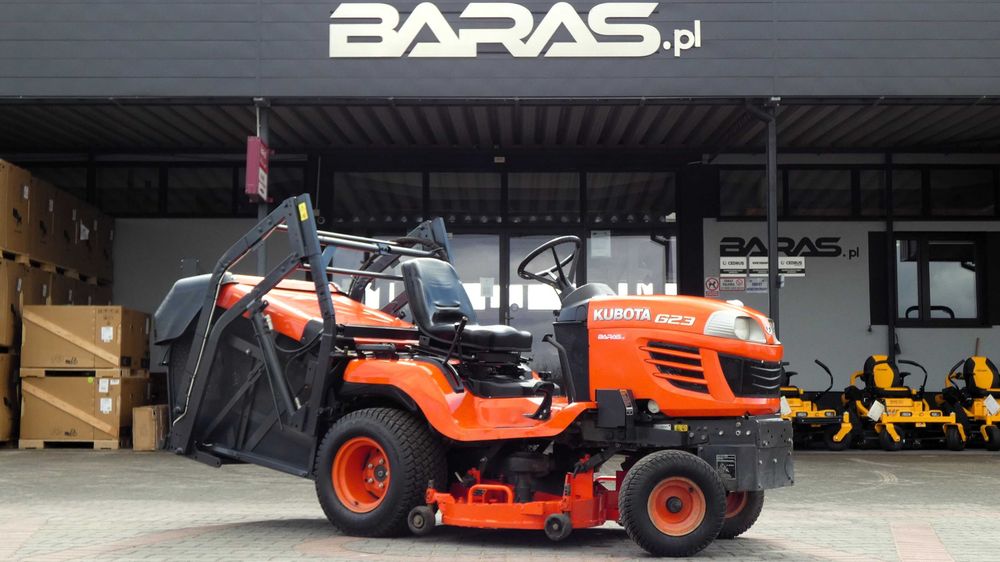 Traktorek kosiarka Kubota G23 Diesel Wysoki Wysyp (180301.6) - Baras