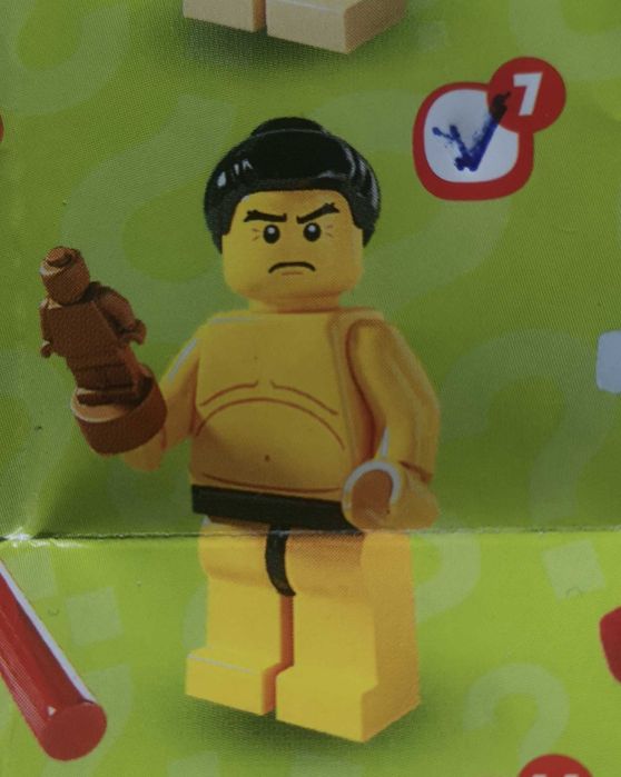 Lego minifigures seria 3 - 8803 - zawodnik sumo
