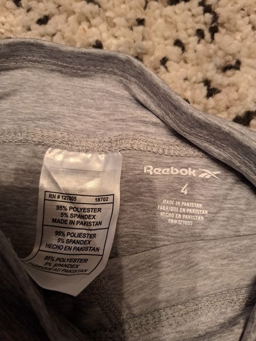 Leginsy Reebok 4lata nowe