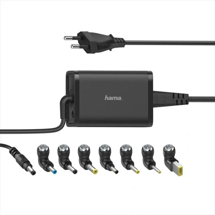 Przenośna Ładowarka Hama Czarny 100-240 V 65 W