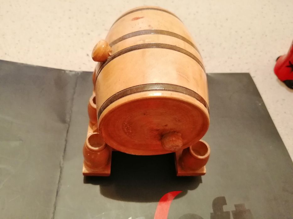 Rękodzieło artystyczne Beczka beczulki Pieniny PRL + lampion gratisy