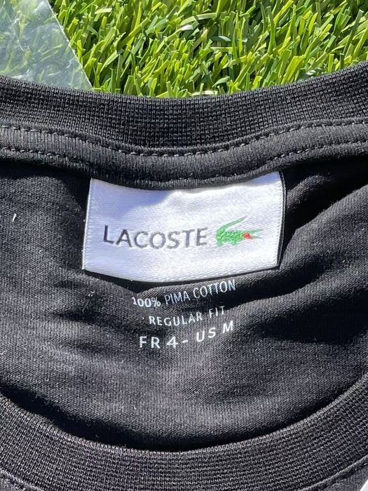 Tshirt Lacoste Preta