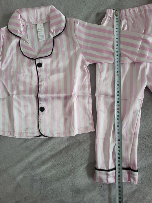 Дитяча піжама шовкова сатинова в стилі Victoria's Secret для дівчинки