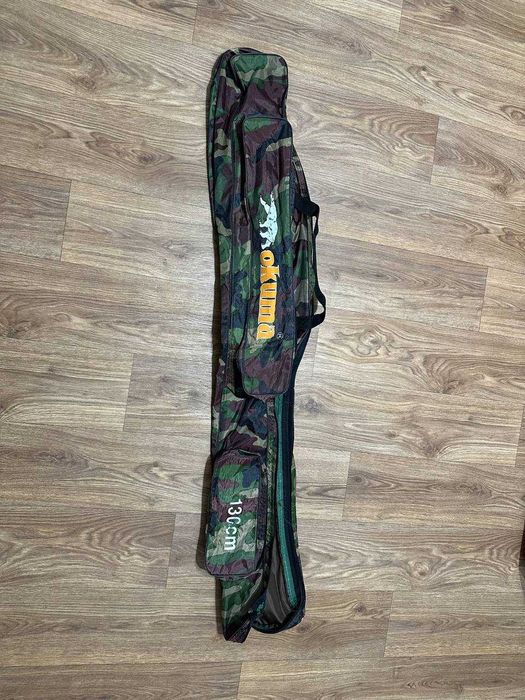 Продам чехол для удилищ Okuma 130 см в хорошем состоянии.
