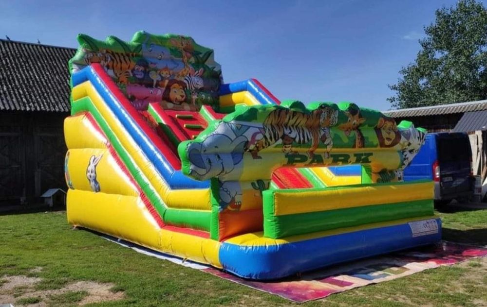 Dmuchańce, Zjeżdżalnie, Dmuchane zamki