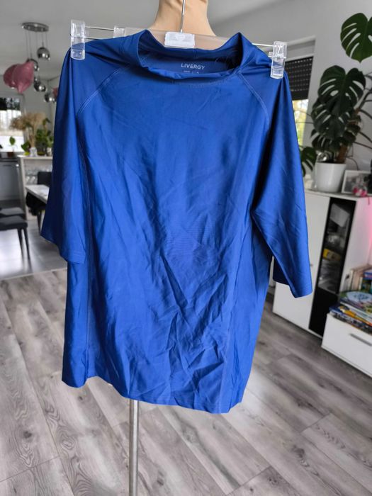 R.L Nowa męska koszulka na plażę przeciwsłoneczna jak strój kąpielowy