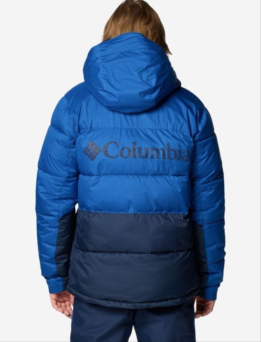 Чоловіча гірськолижна зимова куртка Columbia (червоний, синій, беж), L