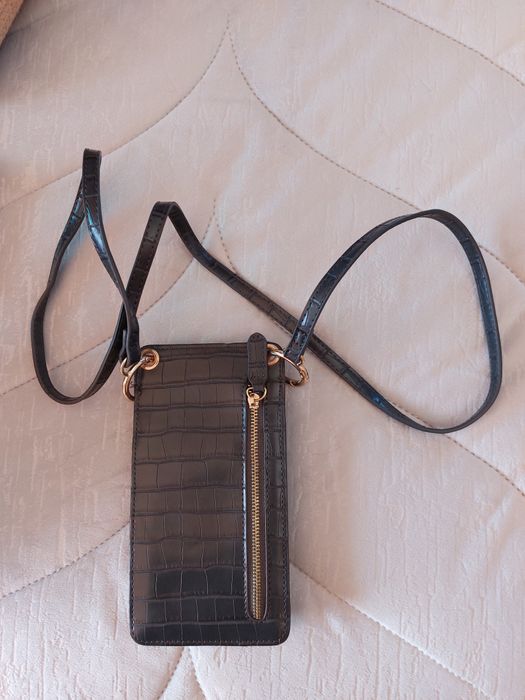 Bolsa telemóvel cinzenta