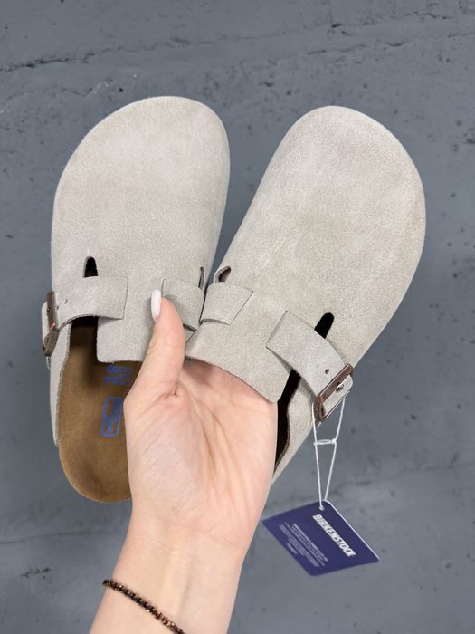 Шльопанці клоги жіночі чоловічі  Birkenstock boston біркеншток, клоги, сабо