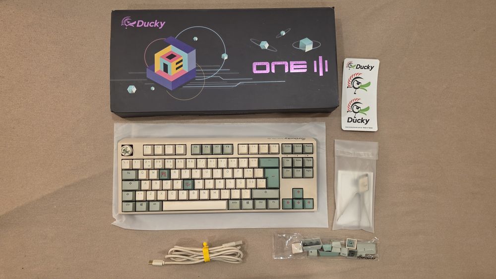 Teclado Ducky One 3 Matcha (Novo)