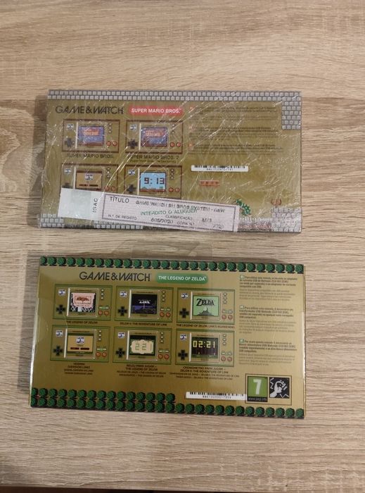 Pack game and watch colour screen originais