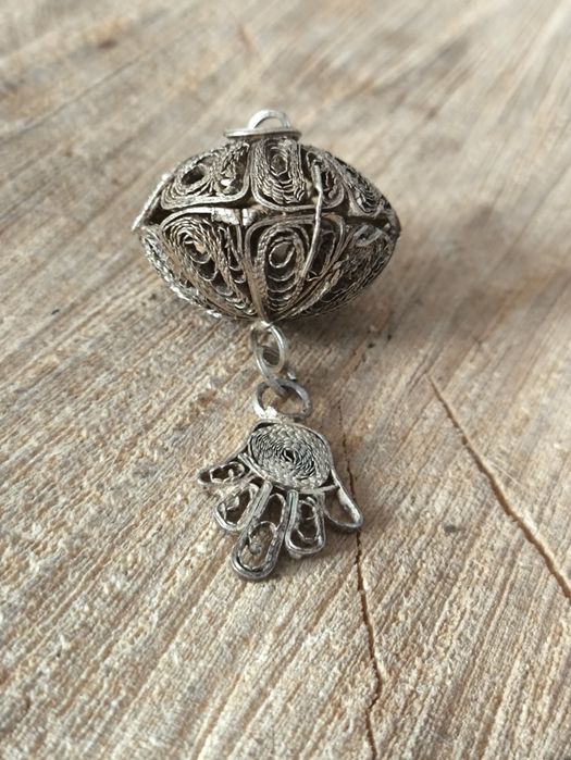 Stara zawieszka amulet ,ręka Fatimy. Vintage