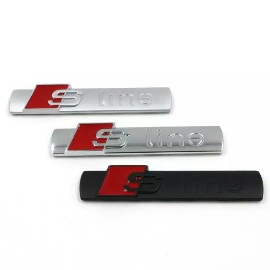 Emblema simbolo Audi S line Sline