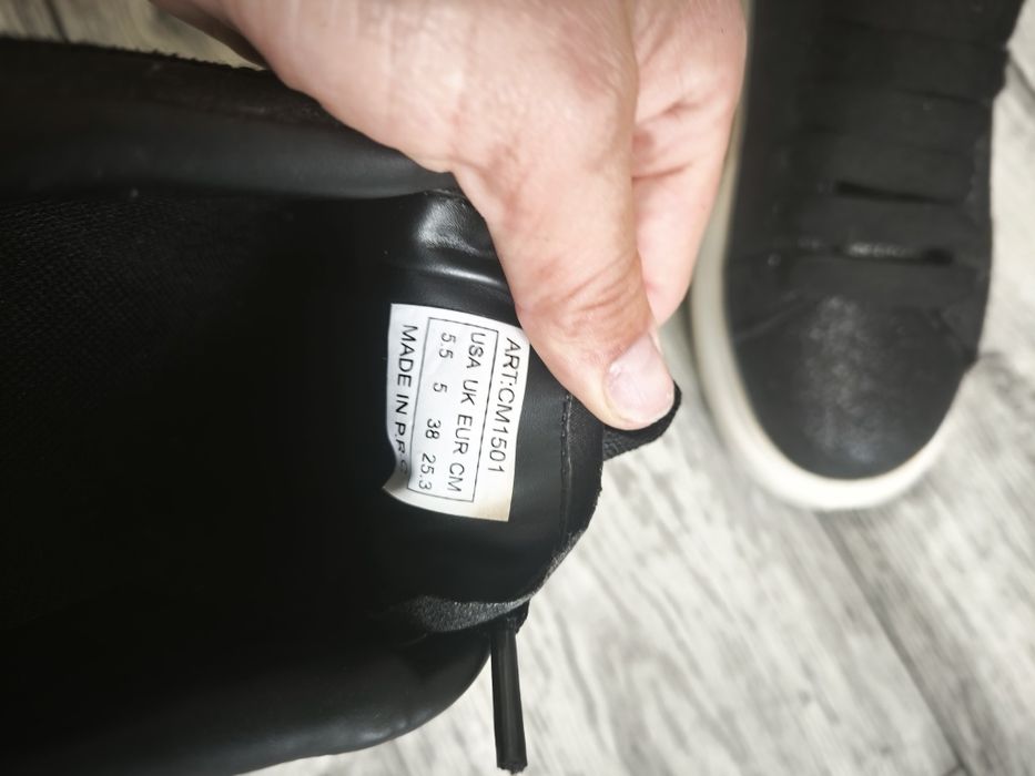 Кросівки кеди в стилі Alexander McQueen 38розмір