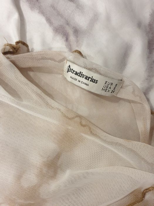 Sukienka stradiviarus siateczka tie dye