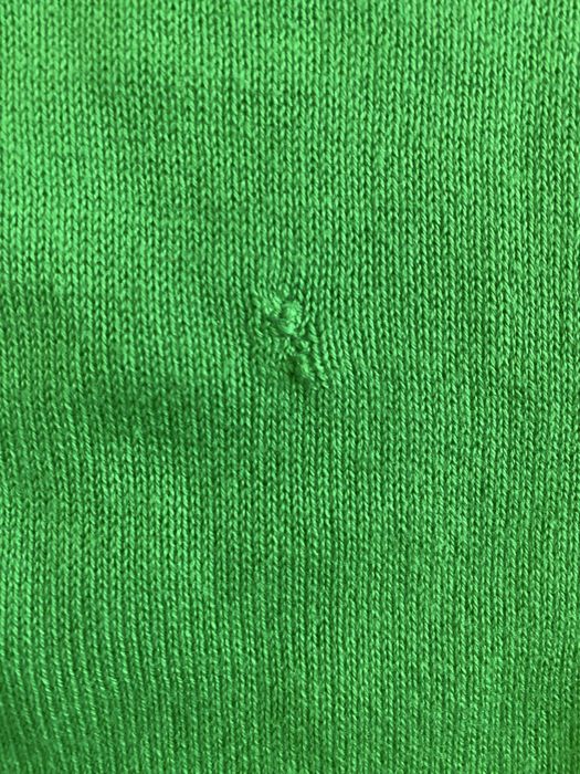 Camsiola/sweat/malha lacoste verde tamanho L