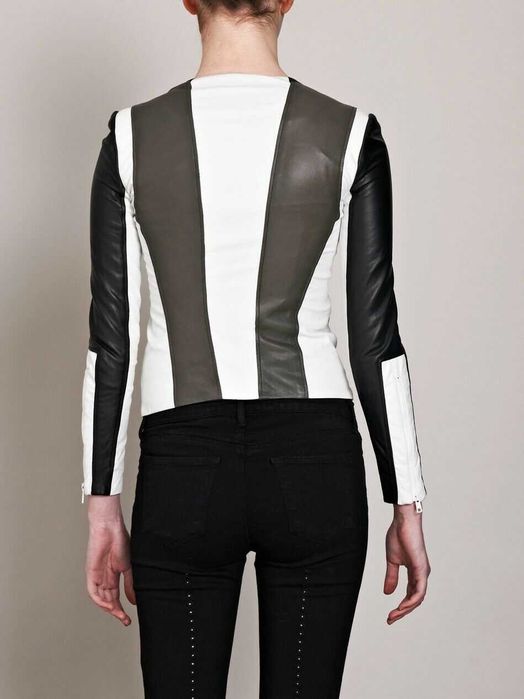 Casaco pele Helmut Lang Pax Preto tamanho XXS XS