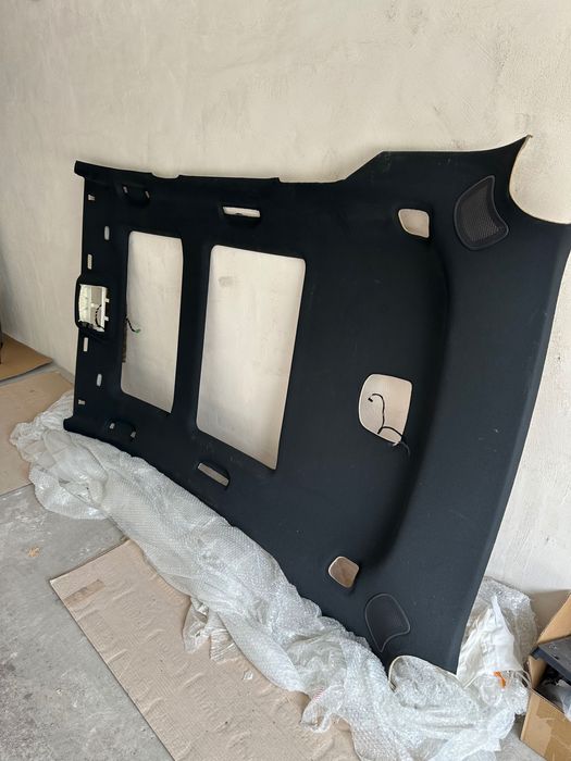 Потолок Mercedes GLE W166 панорама черный потолок w166 Mercedes GLE