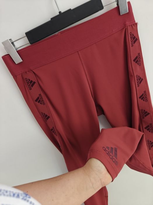 Adidas legginsy sportowe damskie długie
