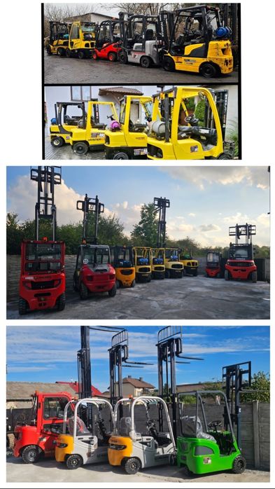 Wózek widłowy elektryczny NISSAN 1N1L18 TRIPLEX  4750mm  1750kg 48V  transport