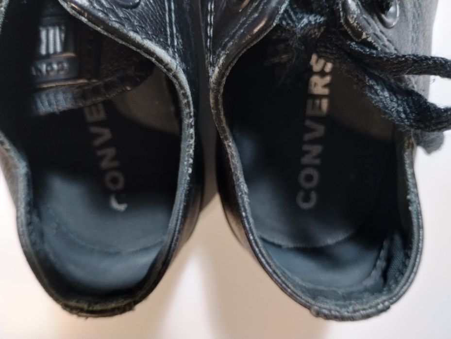 Skórzane tenisówki Converse All Star rozmiar 37