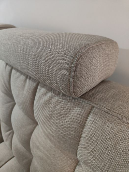 Sofá chaise long 3 metros estofado