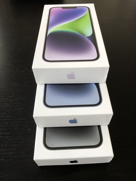 3 iPhones 14 128GB  Novos Selados