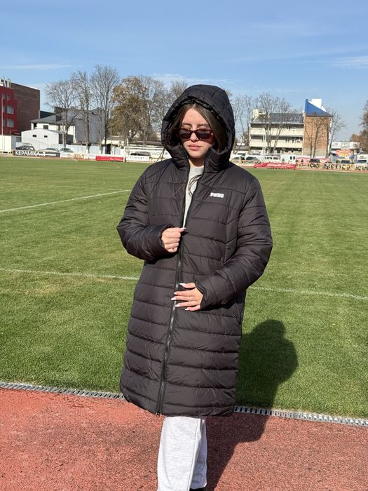 Оригінал Довга Куртка Puma Essentials 688338_01 Пуховик осінь весна L