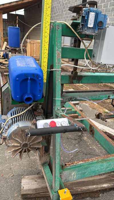 Стрічкова пилорама ПЛП-9  Робочий стан  ленточная пилорама