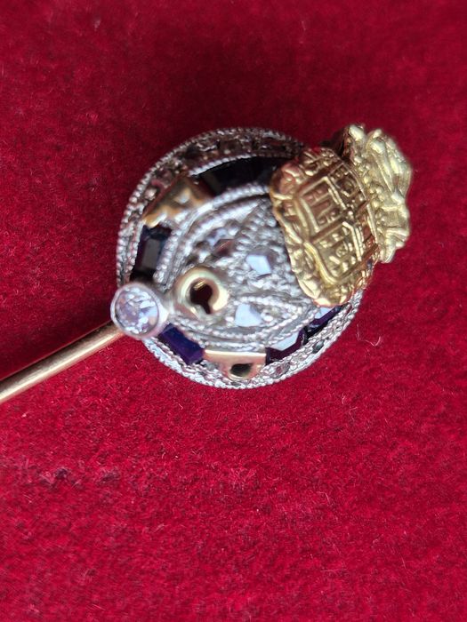 Alfinete de gravata em ouro FCPorto