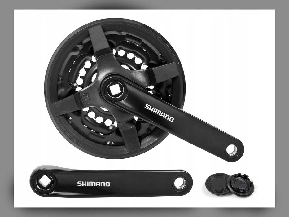 Korba Shimano Tourney FC-TY301 3x8 42/34/24 170mm kwadrat