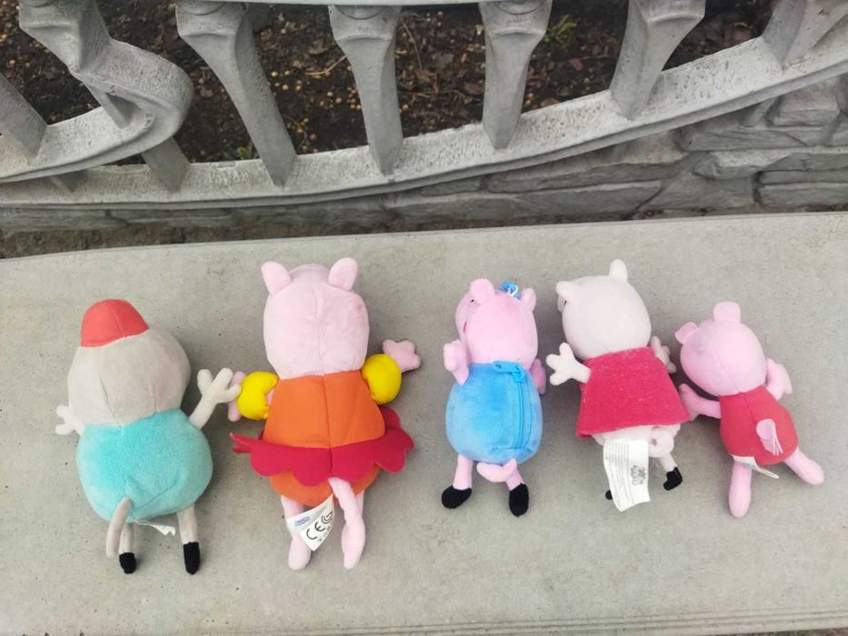 Мягкая игрушка Свинка Пеппа,Джордж,Peppa Pig,Дедушка собачки Денни