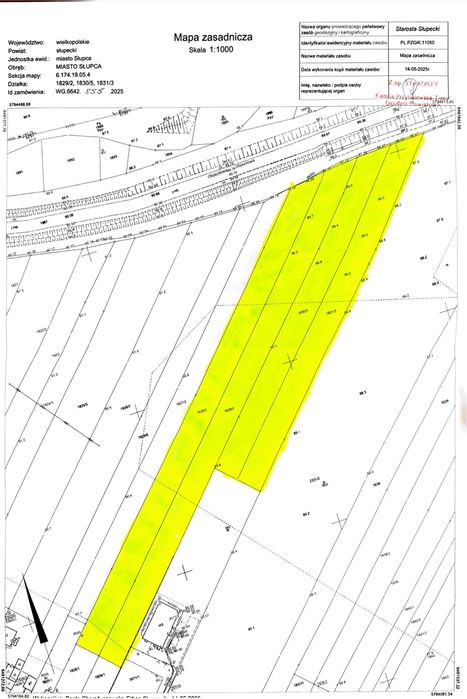 Działka inwestycyjna – Słupca 1,67 ha
