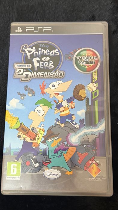 Phineas e Ferb: através da 2° dimensão - PSP