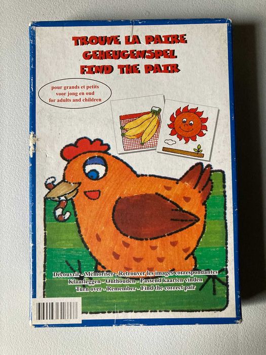 Jogo da Memória 66 Peças [danificado]