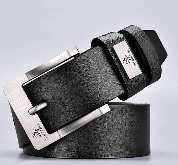 Pasek męski skórzany -NOWY-