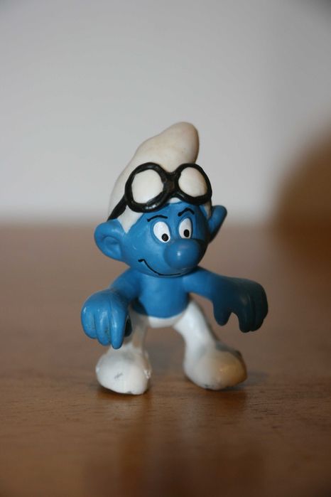 Super Smurf 40210 Schleich Incompleto