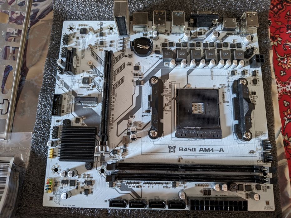 MACHINIST B450 | AM4 | DDR4 | M.2 NVMe | материнська плата